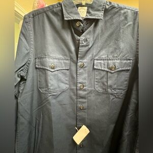 Brooks Brothers vintage military sport shirt size small new with tags